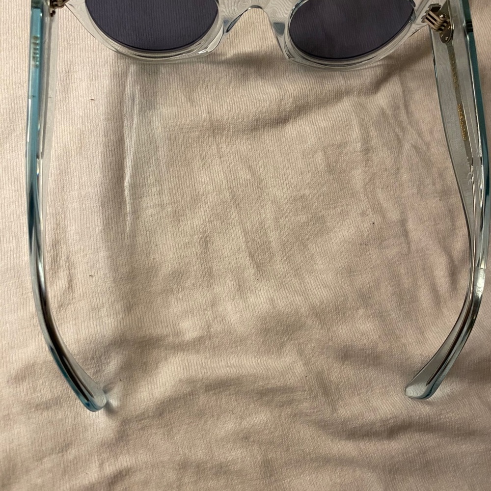 Celine Cl400981 86v Translucent Round Sunglasses - image 5